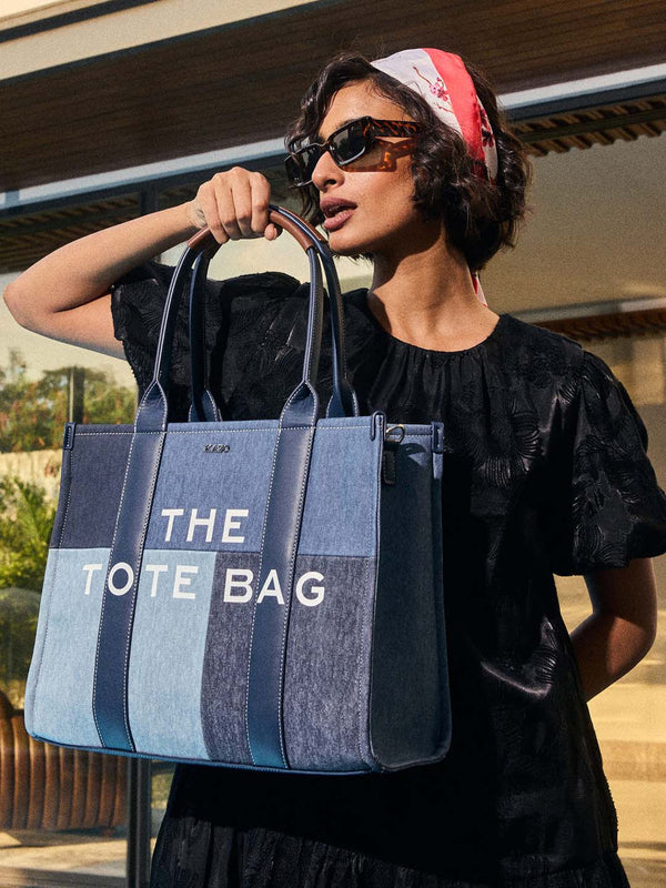 Kazo Tote Bag Denim Edit