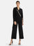 Embellished Lapel Collar Jumpsuit