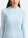 Embellished Turtle Neck Pullover