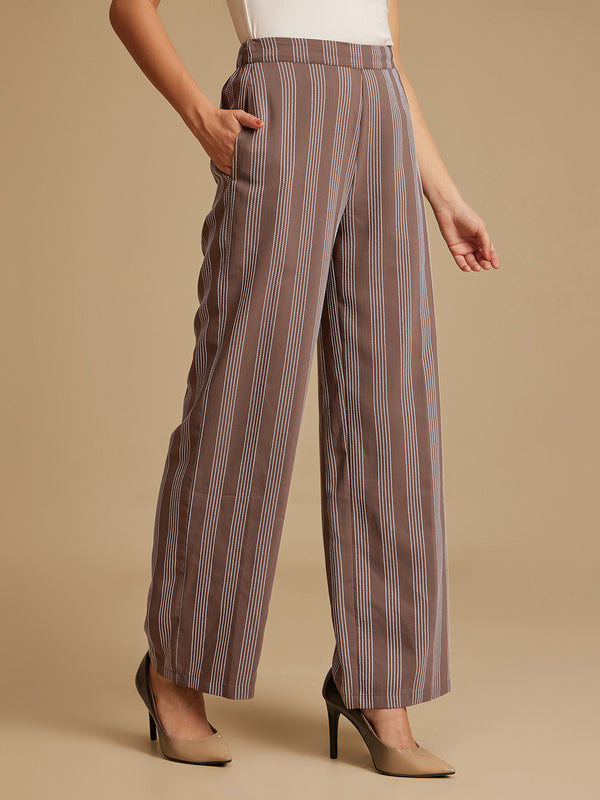 Moss Textured Trousers