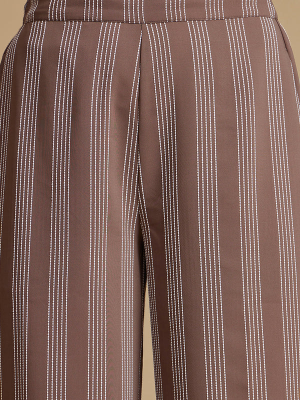 Moss Textured Trousers