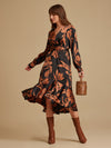 Molly Printed Midi Dress
