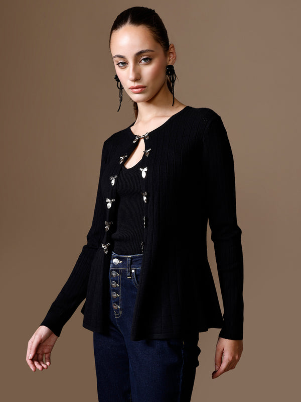 Anila Peplum Winter Top