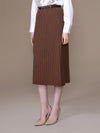 Issey Pleated Skirt With Belt