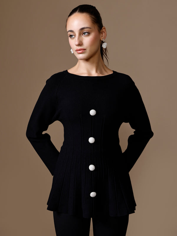 Aero Peplum Winter Top