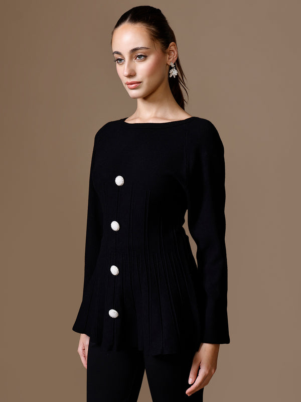 Aero Peplum Winter Top