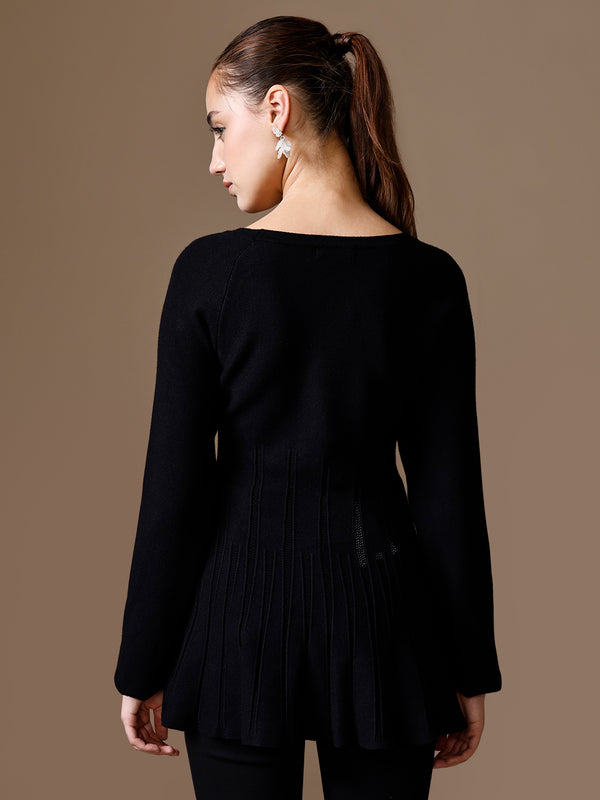 Aero Peplum Winter Top