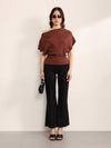 Project Winter Top With Belt