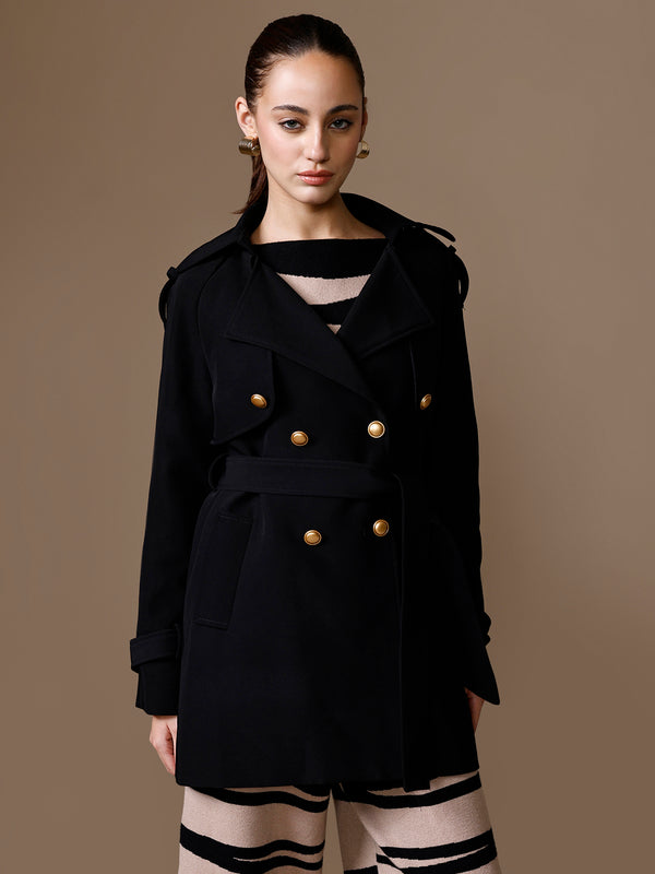 Akira Trench Overcoat