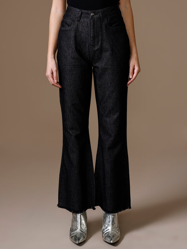 Shimmer Fit And Flare Jeans