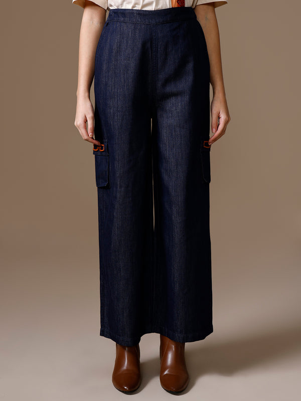 Cargo Wide Leg Jeans