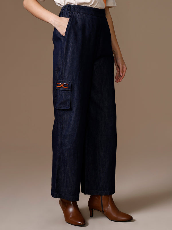 Cargo Wide Leg Jeans