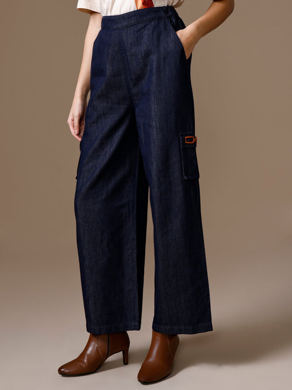 Cargo Wide Leg Jeans
