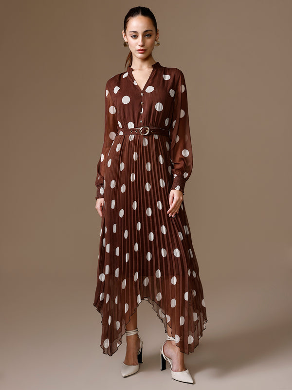 Dot Midi Dress