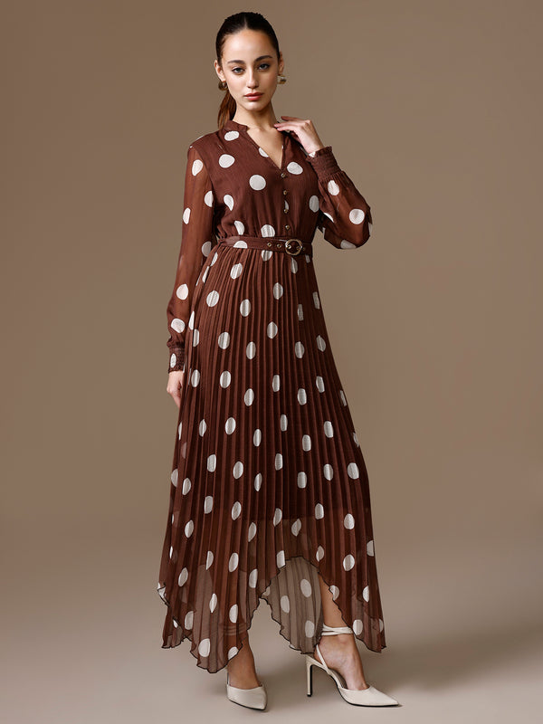 Dot Midi Dress