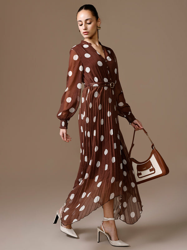 Dot Midi Dress