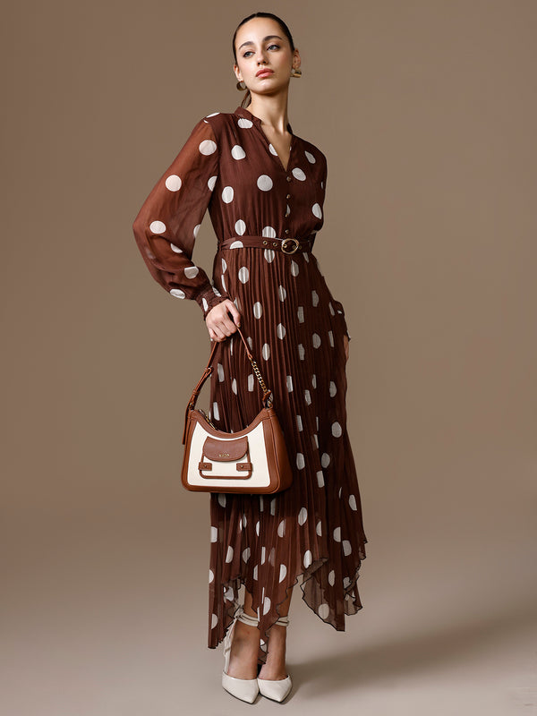 Dot Midi Dress