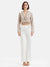 Cropped Embellished Rhinestone Jacket