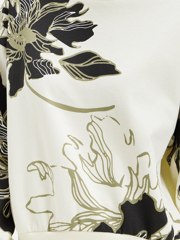 Floral Sweatshirt