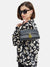 Solid Sling Bag With Twist Lock Closure
