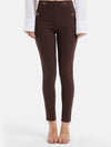 Gold Button Detail Jeggings
