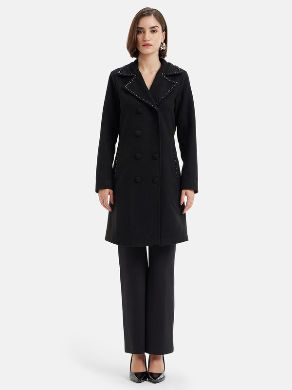 Notch Collar Overcoat