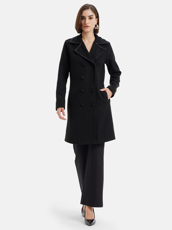 Notch Collar Overcoat