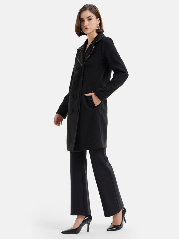 Notch Collar Overcoat