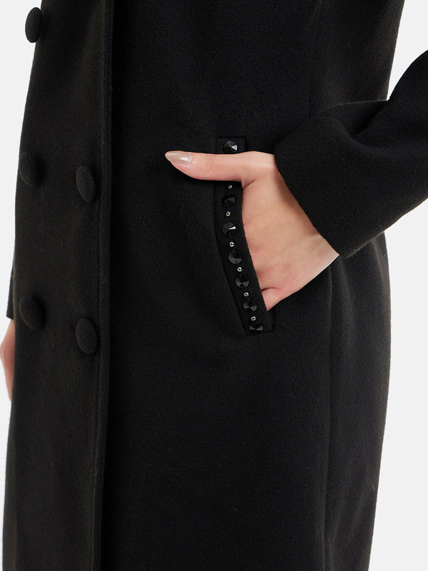 Notch Collar Overcoat