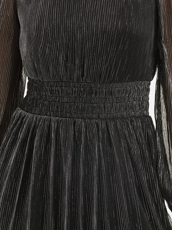 V-Neck Mini Dress