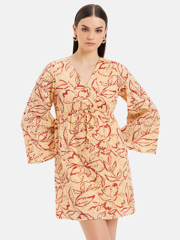 Natalie Printed Mini Dress