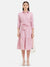 Bella Tie-Up Midi Dress With Lace