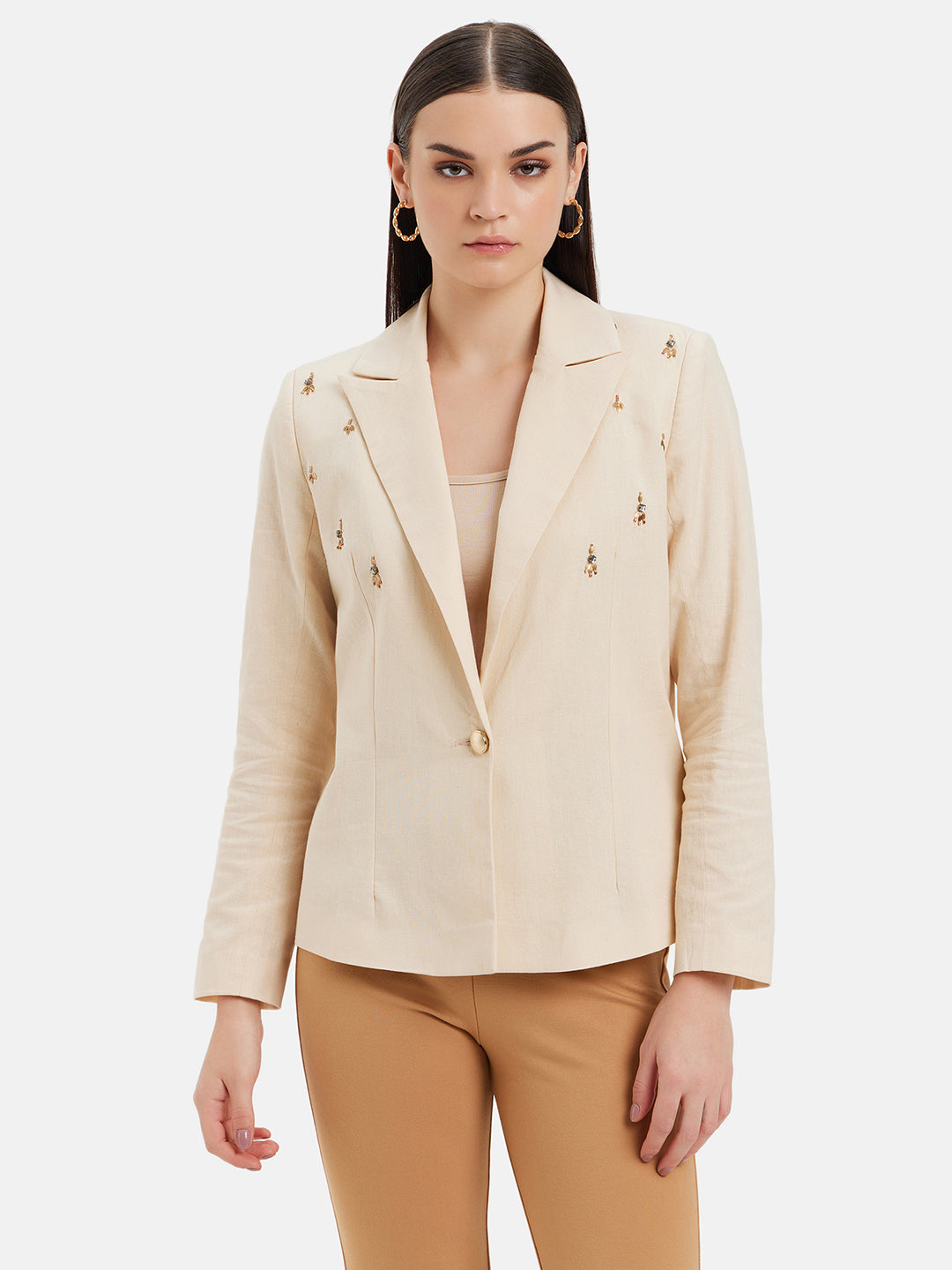 Kate Hand Embellished Blazer - Main Image