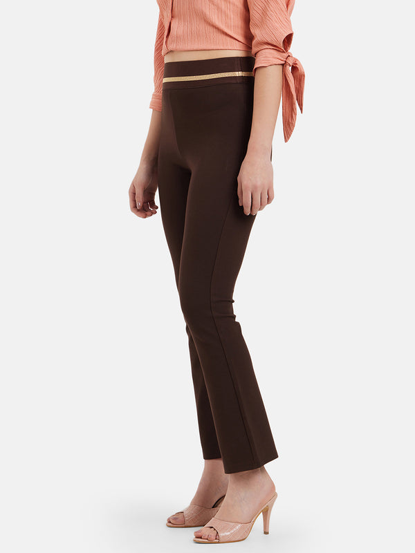 Blake Shapewear Jegging With Lurex Stripe Waistband