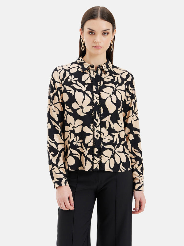 Chica Floral Full Sleeves Shirt