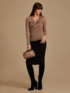 Dottie Polka Textured Top