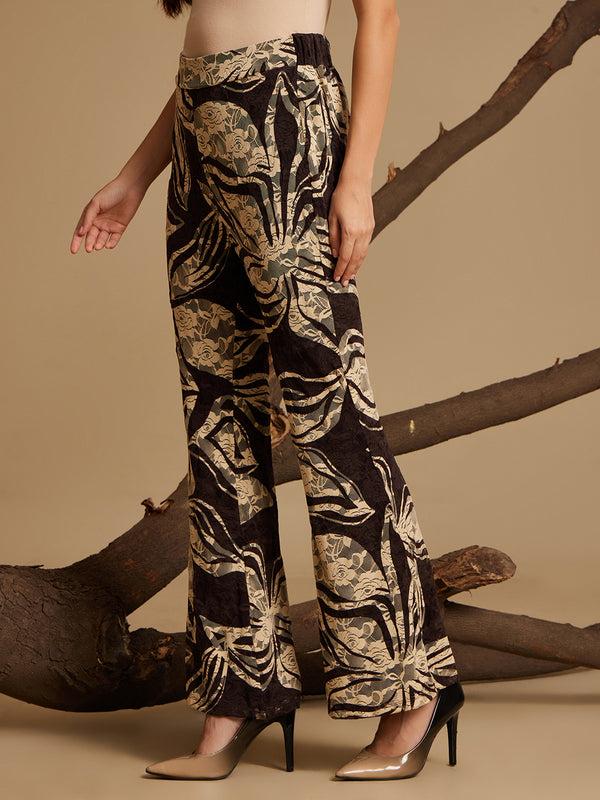Donna Printed Pants