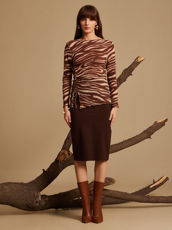 Jasper Printed Top