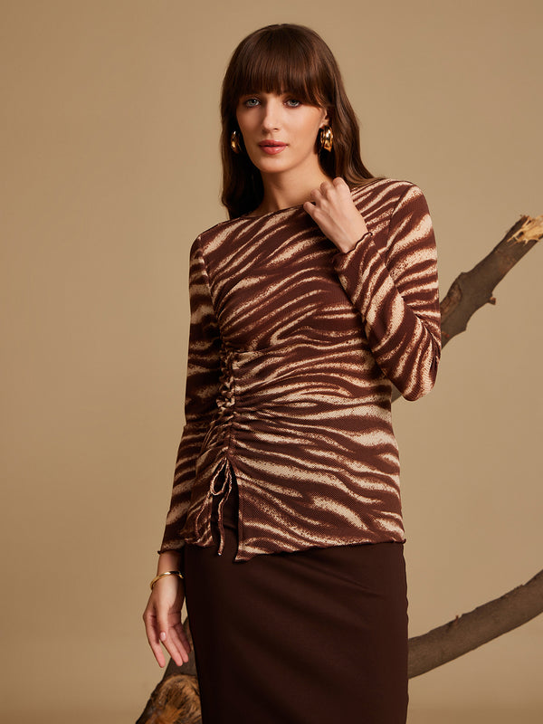 Jasper Printed Top