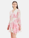 Flora Printed Mini Dress