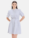 Layla Mini Dress With Puff Sleeves