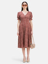 Printed Midi Dress