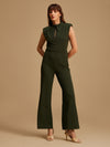 Sleeveless Key Hole Jumpsuit