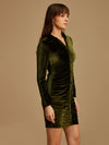 Mini Dress With Ruching