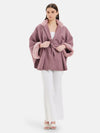 Cape With Fur Detail