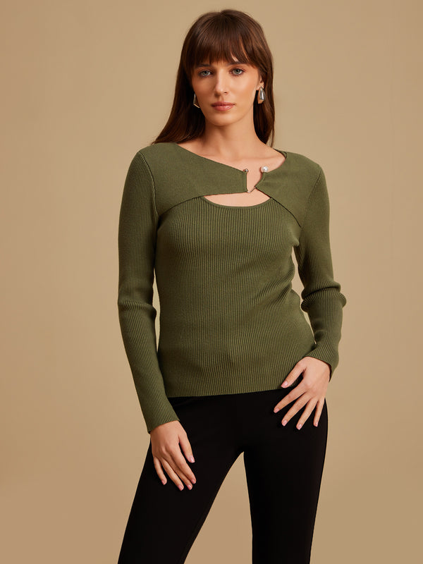 Pearl Detail Pull Over