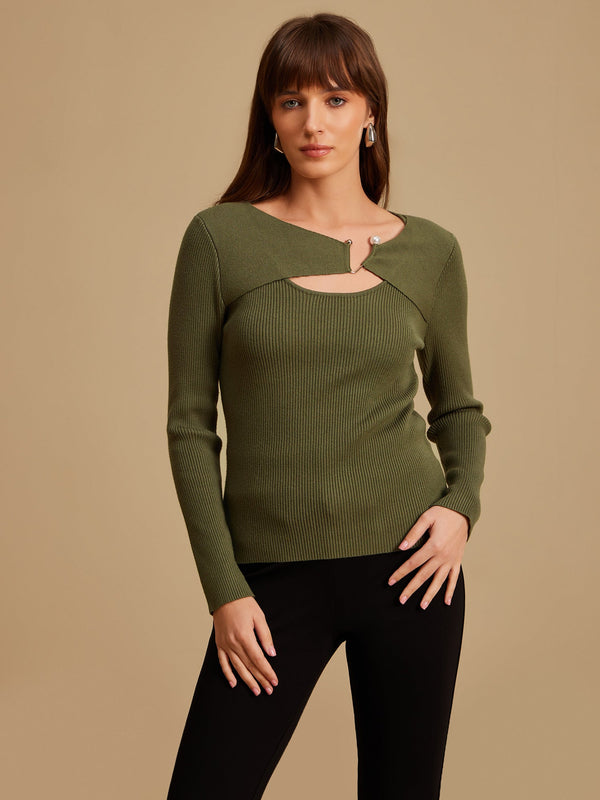 Pearl Detail Pull Over