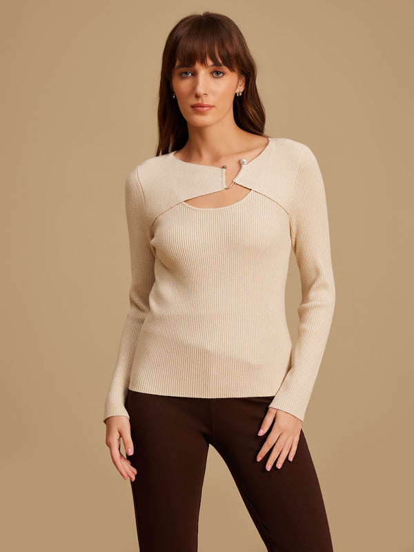 Pearl Detail Pull Over