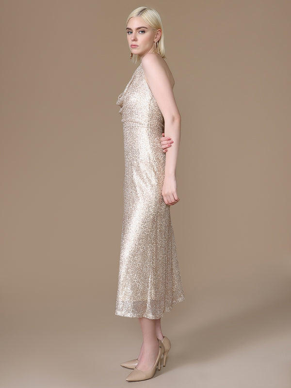 Tora Halter Midi Dress