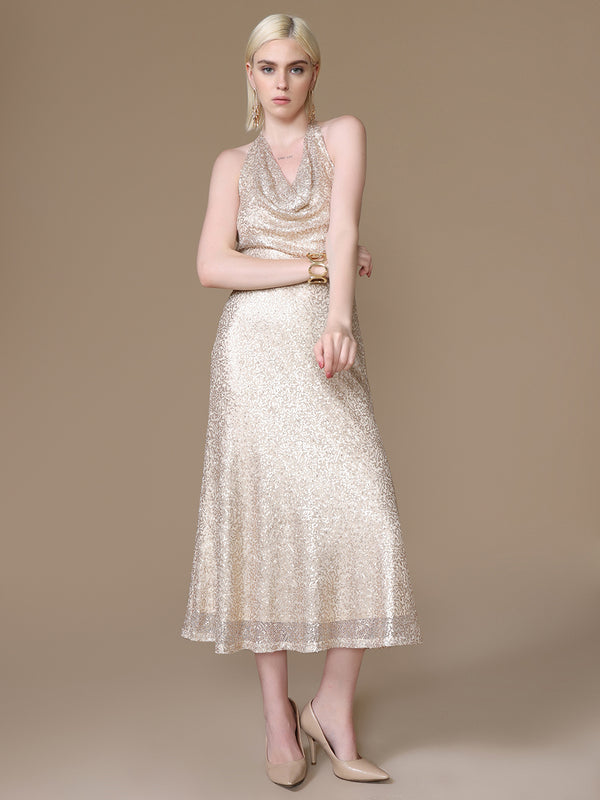 Tora Halter Midi Dress